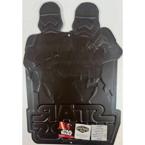 Star Wars Stormtrooper Tin Sign Authentic Logo GeekCorp Sci-Fi Corp Pop Culture - Picture 2 of 2